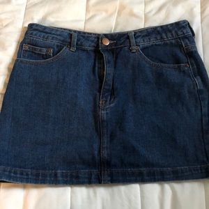 Jean skirt